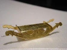 DRESDEN DIE CUT GOLD FOIL PAPER SHEET 4 ROCKER BASES VICTORIAN CRAFTS