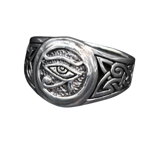 Silberring - Auge des Ra - The eye of Ra - 925er Sterling Silber Ring