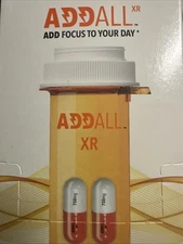 AddAll XR 750mg Energy Focus Full Box 12 Packs 24 Capsules FREE SHIP