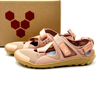 Vivobarefoot Women's Tracker Sandal Slingback Textile Synthetic 209511-08 Clay