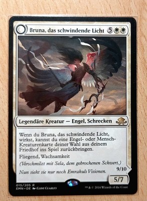 Mtg Magic: Bruna, das schwindende Licht / The Fading Light, DEUTSCH Engel