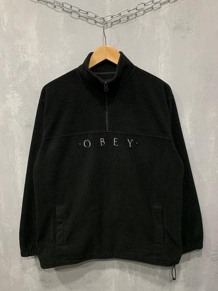Men Obey Fleece Black Fleece 36 / S / 44