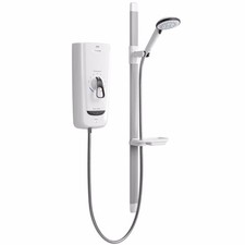 Mira 1.1785.003 Advance Flex 8.7 kW Thermostatic Electric Shower - White