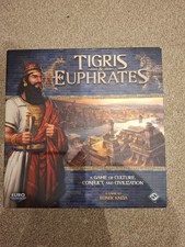 Tigris and Euphrates Board Game by Reiner Knizia Fantasy Flight Edition RARE