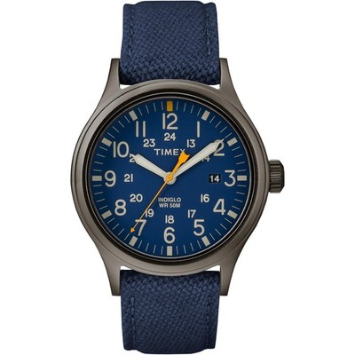 Timex Herren Analog Quarz Uhr mit Lederarmband TW2R46200
