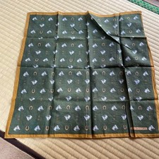 Authentic Gucci Scarf Vintage Signature Silk From Japan Fashion Accessories