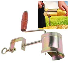 Égreneuse à Maïs Manuelle à Manivelle Avec Pince De Table Réglable Et Poignée ]