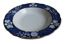 Copeland Spode Cracked Ice And Prunus Large soup or pasta Bowls 10.25 ins