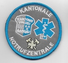 SCHWEIZER POLIZEI NOTRUFZENTRALE patch Abzeichen police swiss