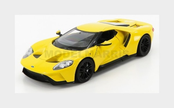 Welly WE24082Y Ford Usa - Gt 2017 - Gelb - 1/24-image