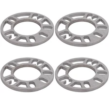 4Piece 10mm Alloy Aluminum Wheel Spacer Set for Car 4 or 5 Stud Fixing