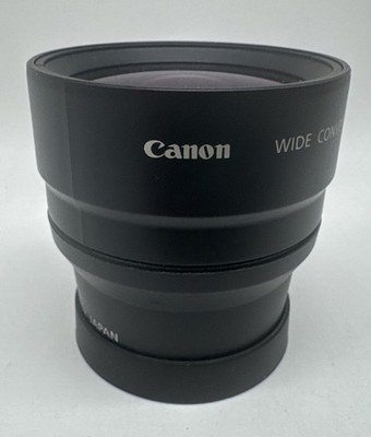 Canon WC-DC52 0.7x Wide Converter, LA-DC52C Adapter