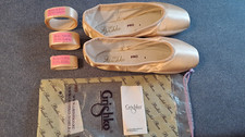 Grishko 2007 Pro Spitzenschuhe, Ballett, Gr. 7 1/2, M, XXX, neu & 3x Satinbänder