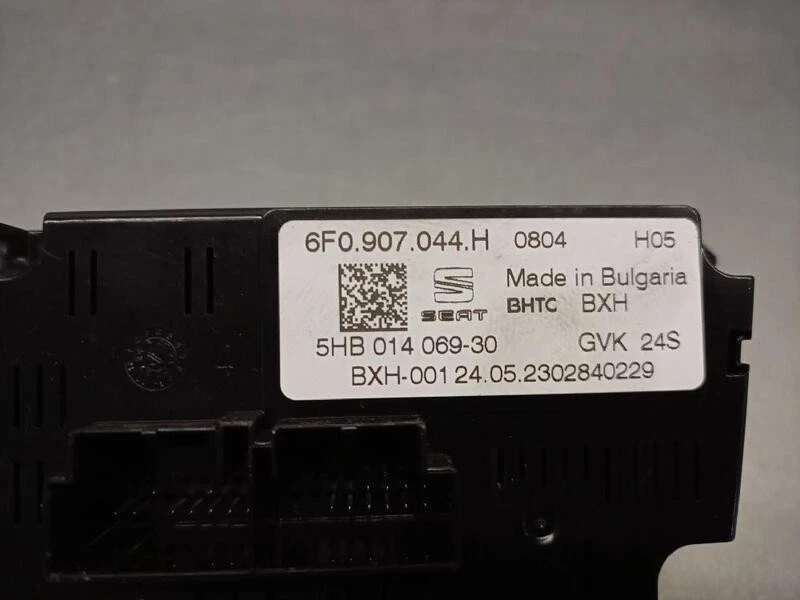 6F0907044H blocco comando clima per SEAT IBIZA V (KJ1 KJG) 1.0 TSI 2017 5485906 - Immagine 4 di 4