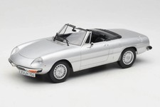 1973 Alfa Romeo 2000 Spider Silver Metallic in 1:18 scale by Norev