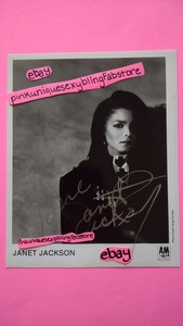 Janet Jackson Signed | eBay