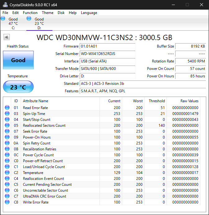 WD Elements 3TB Portable External Hard Drive - USB 3.0 - Storage Black (0212)
