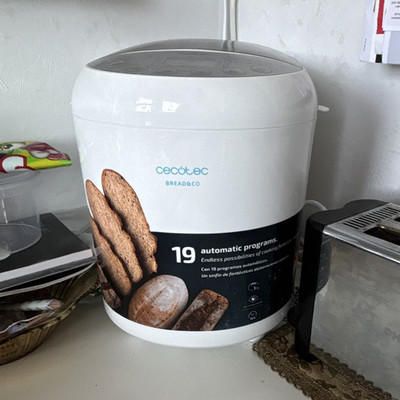 Cecotec Bread&Co Brotbackautomat 550 W, 19 Programme, Weiß, Netzbetrieben