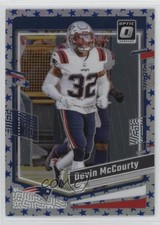 2023 Panini Donruss Optic Stars Prizm Devin McCourty #129 11ye