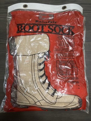 NEW RAINFAIR Boot Sock 2409-9009 Small Borg Material Men s 6-7 Women s 4-5
