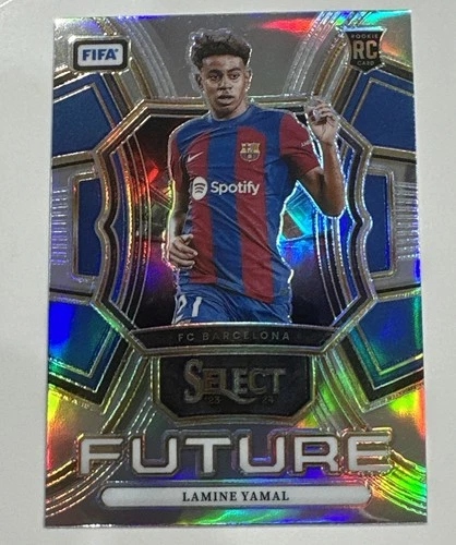 2023/24 Panini Select Future Lamine Yamal Rookie Silver Prizm RC MINT #22 💥💥