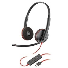 Hewlett Packard 9P7X8AA Blackwire 3220 Stereo USB Wired Headset