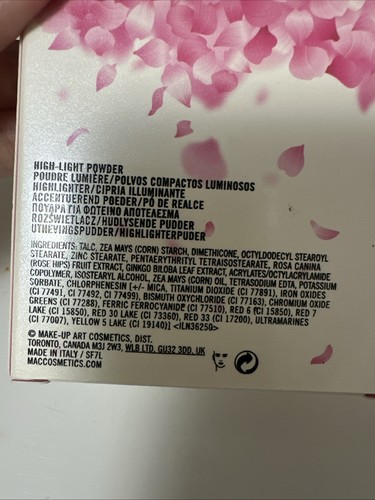 MAC Fleur Real High-Light Powder Boom Boom Bloom Collection New in Box - Picture 4 of 4