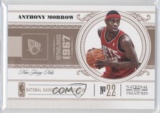 2010-11 Playoff National Treasures 28/99 Anthony Morrow #60 1u6
