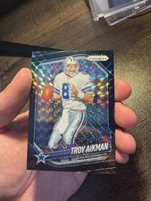 2025 Panini Prizm Troy Aikman Black Finite 1/1 Cowboys HOF Pack Fresh