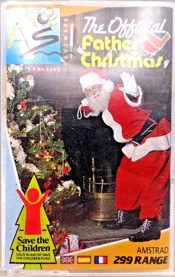 SCHNEIDER/AMSTRAD CPC -- THE OFFICIAL FATHER CHRISTMAS (ALTERNATIVE SOFTWARE)