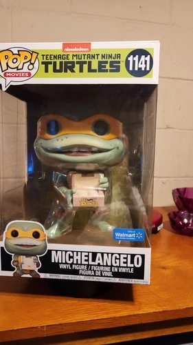 Funko Pop! Movies Teenage Mutant Ninja Turtles #1141 Jumbo Michelangelo Figure