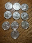 2012 American Silver Eagle 10 Coins