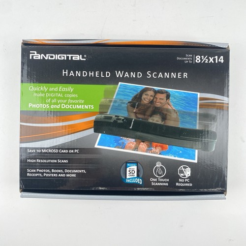 Pandigital Handheld Wand Scanner, Scans Up To 8.5" x 14" PANSCN08PU
