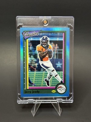 Panini 2022 Classics Jerry Jeudy Broncos Timeless Tributes /5 Parallel FOP!