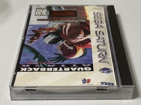Quarterback Attack Sega Saturn Football Authentic W/reg Card