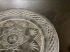 Single Vintage Clear Pressed Glass Star Design 10” Plate — photo 6