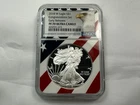 2018 W American Silver Eagle Proof Congratulations Set Flag Core NGC PF70 UCAM