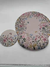 iCasso Desk Mat Set, Large Mouse Pad with Wrist Rest & Keyboard Support