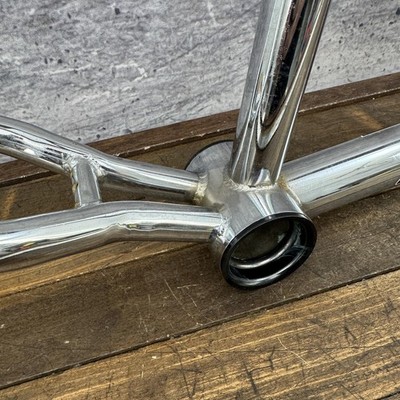 Vintage Redline RL340 BMX Bike Frame 20in Silver Old School Chrome
