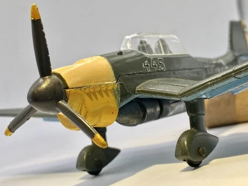 Dinky🔥Toys Vintage 1970 Junkers JU 87 B Stuka Dive Bomber 721 All Original