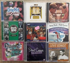 Rock-n-Roll CD lot x 9 Supremes Chuck Berry Buddy Holly Bo Diddley Fats Domino