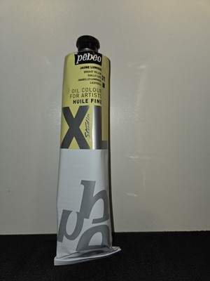 Pebeo Studio XL Fine Oil Colour Paint for Artists - 200ml - bright yellow 31
