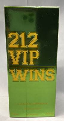 212 VIP WINS by Carolina Herrera EDP 2.7oz Natural Spray Limited Edition for her