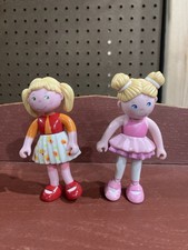 Haba My Friends Bendy Dolls Set Of 2-milla & Lena