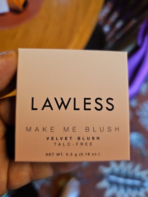 Lawless Make Me Blush Talc-Free Velvet Blush  0.18oz/5.5g Phoenix