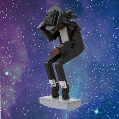 Michael Jackson Baustein Ziegel Set Kit 151 Stck. 7,2 Zoll Figur Statue Puzzle