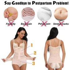 3 in 1 Postpartum Support Waist Pelvis Belt Recovery Posparto Fajas Body Shaper