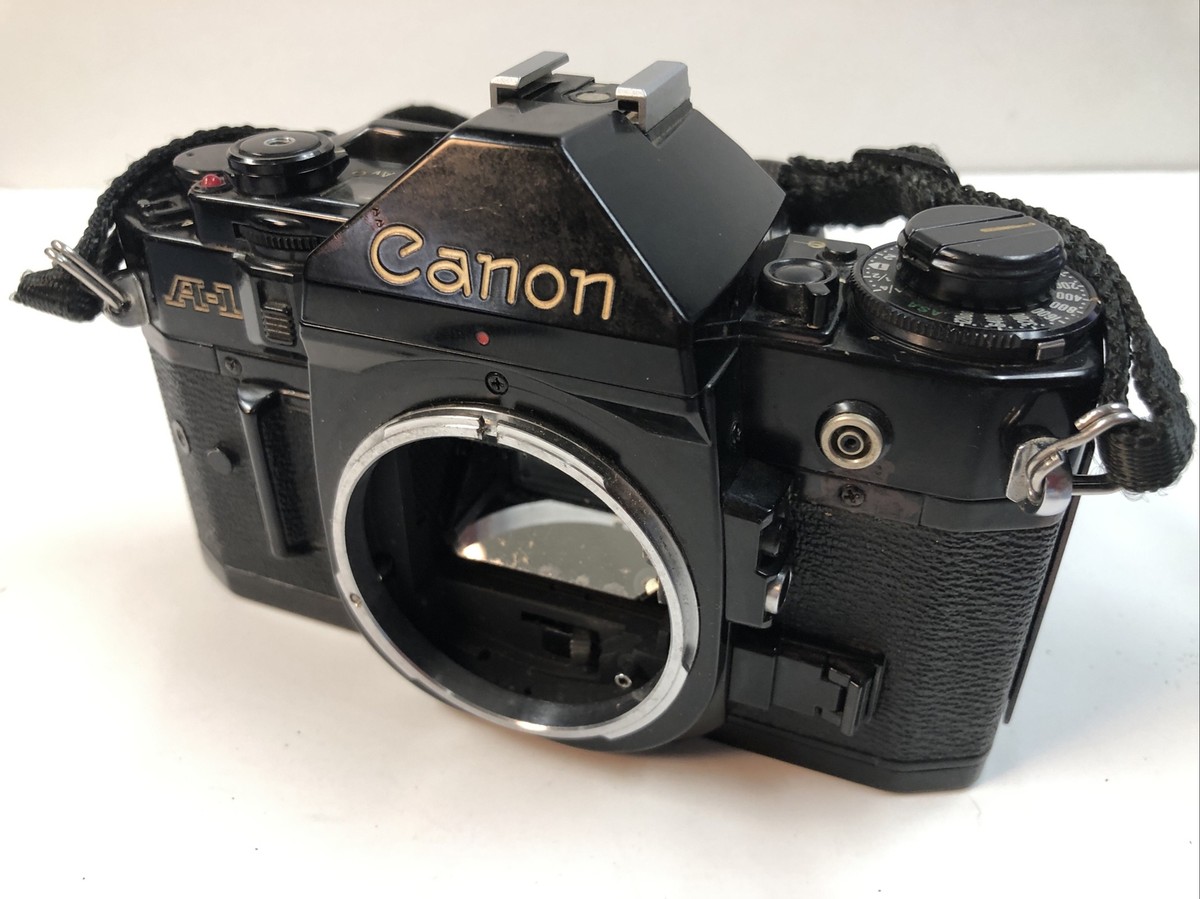 Canon A-1 SLR Film Camera Body A1 #512 With Strap | eBay