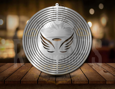 Wings and Halo Wind Spinner