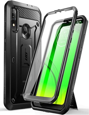 SUPCASE UBPro Screen Protector Phone Case Stand Cover for Motorola Moto E6  Plus